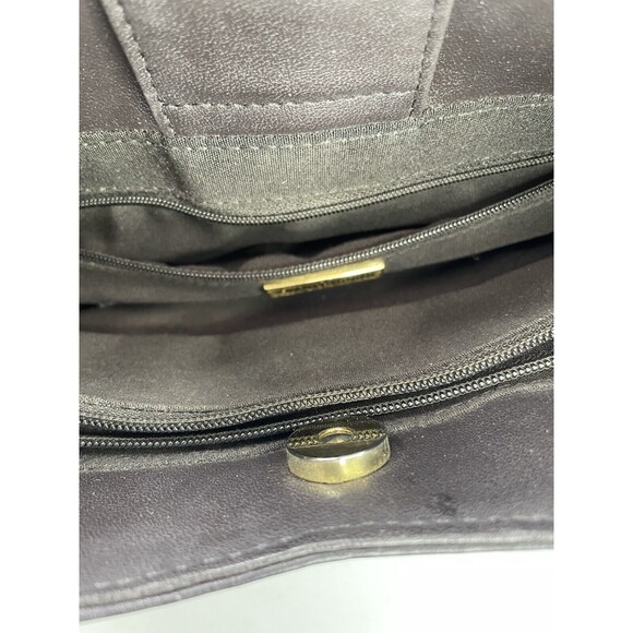 Giani Bernini Women’s Brown Genuine Leather Shoulder Bag - Picture 10 of 10